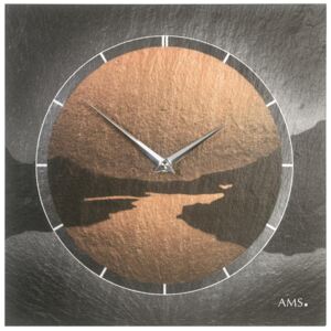 Břidlicové designové hodiny AMS 9513