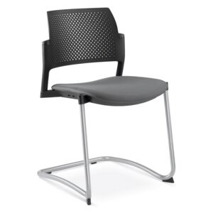 LD SEATING Konferenční židle DREAM+ 101-BL-N4, kostra chrom