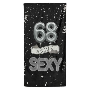 Osuška Stále sexy – černá (věk: 68)