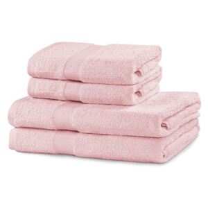 Set růžových ručníků DecoKing Niki