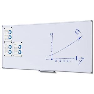 Popisovací magnetická tabule Whiteboard SCRITTO 90x180 cm