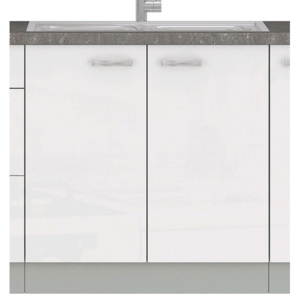 Kuchyňská dřezová skříňka Bianka 80ZL, 80 cm