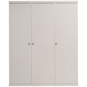 Bílá dřevěná skříň Vipack Robin 166 x 57 cm