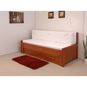 Štach Rozkládací dřevěná postel Sokosti Rozměr: 90x200, Moření: Buk - natur