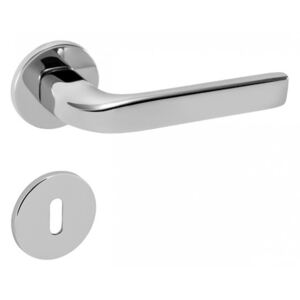 Dveřní kování MP Ideal R 4162 5S (OC) - BB klika-klika otvor pro obyčejný klíč/OC (chrom lesklý)