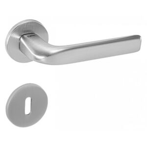 Dveřní kování MP Ideal R 4162 5S (OCS) - BB klika-klika otvor pro obyčejný klíč/OCS (chrom broušený)