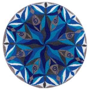 GRUND PLYNUTÍ Mandala kruhová modrá průměr 100 cm