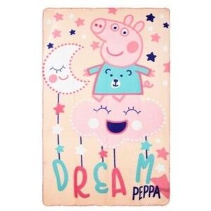 Sun City FLÍSOVÁ DEKA PEPPA PIG, vel. uni