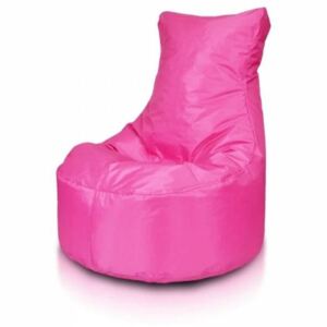 Sedací vak Seat L růžová Polyester