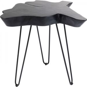 KARE DESIGN Dřevěný odkládací stolek Aspen Černý 50x50cm