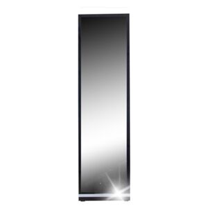 Zrcadlo stojací Damos 150 x 40 cm stříbrný pásek
