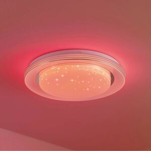 Lindby Mizuni LED stropní světlo, RGBW, CCT, 38cm