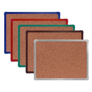 Korková tabule - barevný rám (více rozměrů) 60x45 cm