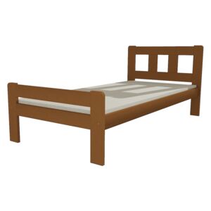 Dřevěná postel VMK 10C 90x200 borovice masiv dub
