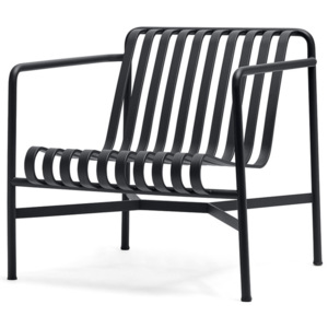 HAY Židle Palissade Lounge Chair Low, anthracite