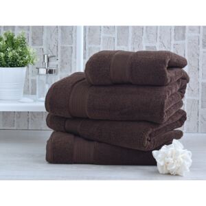 XPOSE® Froté ručník NOVA EXCLUSIVE - čokoládová 50x90 cm