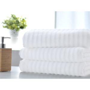 XPOSE® Froté ručník LINEA EXCLUSIVE - bílá 50x90 cm