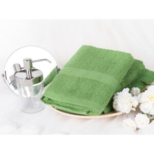 XPOSE® Froté ručník VERONA - zelená 50x90 cm