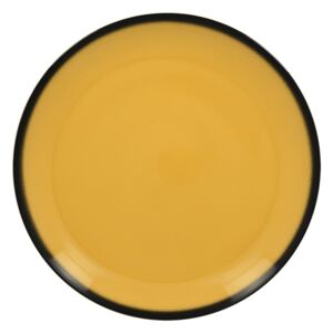 Lea mělký talíř kulatý 24 cm Barva: žlutá