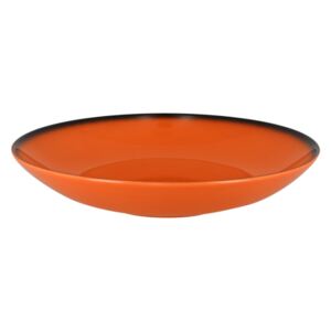 Lea hluboký talíř kulatý 120 cl Barva: oranžová