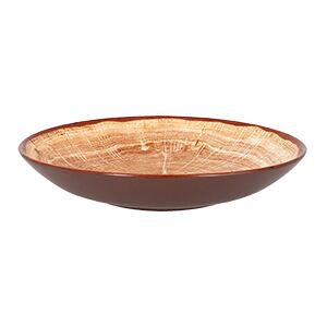 Woodart hluboký talíř 23 cm Barva: Hnědé dřevo