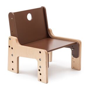 Mimimo Dětská dřevěná rostoucí židle Barevné provedení: Choco - hnědá