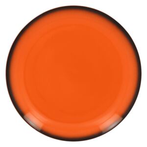 Lea mělký talíř kulatý 31 cm Barva: oranžová
