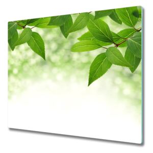 Deska kuchenna Zelené listy 60x52 cm