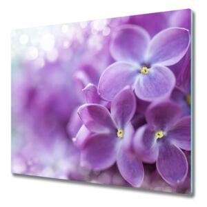 Deska kuchenna Lilac květiny 60x52 cm