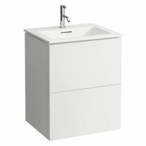 Koupelnová skříňka s umyvadlem Laufen Kartell By Laufen 60x50x72,5 cm bílá mat H8603336401041