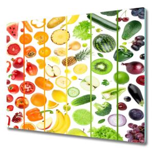 Deska do krojenia Ovoce a zelenina 60x52 cm