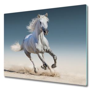 Deska do krojenia Bílý kůň v cvalu 60x52 cm