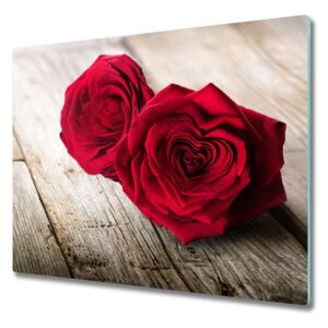 Deska do krojenia Růže na dřevo 60x52 cm