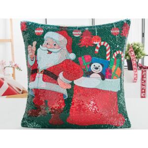 XPOSE® Magický povlak na polštář SANTA 40x40 cm