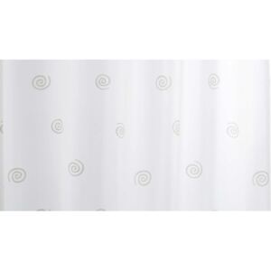 GRUND Sprchový závěs CIRCLES šedý 180x200 cm