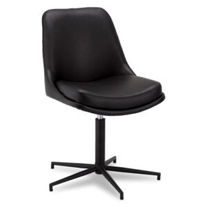 Designová stolička Aeneas, černá