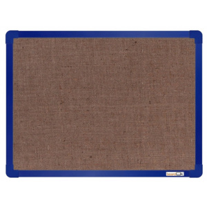 Textilní nástěnka 60x45 (AL rám modrý)