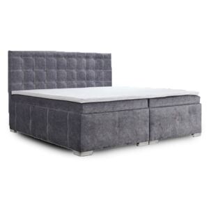 Čalouněná postel MIAMI 200x200 Krémová (Floko 8913)