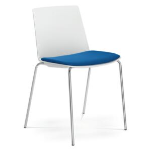Jednací židle SKY FRESH 052-N0, kostra bílá