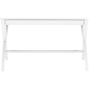 Design Scandinavia Pracovní stůl se zásuvkou Trixy, 120 cm, bílá Barva: Bílá