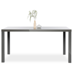 Jídelní stůl 160x80 cm v matné šedé barvě DO185