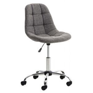 BHM Germany Kancelářská židle Emil, textil, světle šedá
