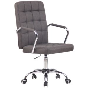 BHM Germany Kancelářská židle Terni, textil, tmavě šedá
