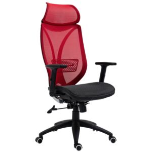 BHM Germany Kancelářská židle Libolo, červená