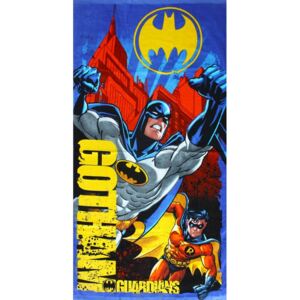 Setino • Plážová osuška Batman - Gotham - rozbalená