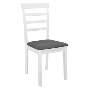 Casarredo jídelní čalouněná židle villach bílá/šedá