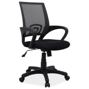 Kancelářská židle v černé barvě KN060