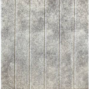 Wall Art Decor ®, N.D20, 700 x 700 mm, Samolepicí obkladový panel 3D - Pískovaný beton šedý