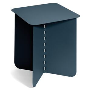 Tmavě modrý ocelový odkládací stolek Puik Hinge M