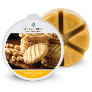 Goose Creek - vonný vosk Butter Cookie (Máslový koláč) 59g (Butter Cookie voní po vanilkových máslových sušenkách, hnědém cukru a do zlatova pečeném vanilkovém krému.)
